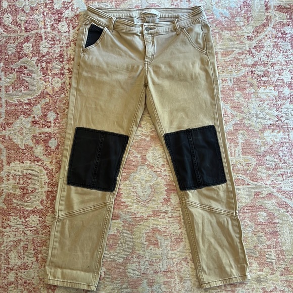 Free People Patch Jeans - Picture 3 of 8